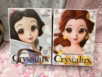 Crystalux 백설공주 벨 피규어 세트