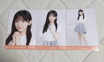 노기자카46 브로마이드 이케다 테레사 프릴 T셔츠 컴프