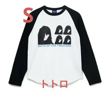 BoTT DISC 래글런 L/S 티 WHITE 래글런 S