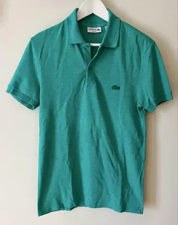 LACOSTE 슬림핏 피케 셔츠 US S