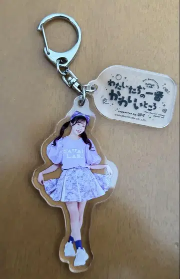 FRUITSZIPPER 나카가와 루나 랜덤 아크링 키링