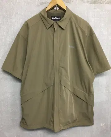 와일드 띵스 25ss 새상품급 데나리 나일론 반팔 셔츠