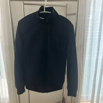 ZARA 나일론 봄버 자켓 네이비 38