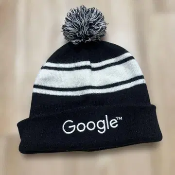 Google 폼폼 니트 비니