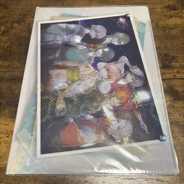 잭 잔느 클리어 파일 더블 포켓 홀로 클리어 홀더 Part.2