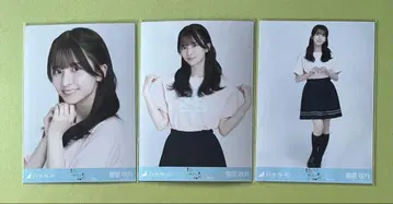 노기자카46 브로마이드 스가와라 사츠키 카가와 라이브 T셔츠 3종 컴프
