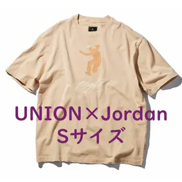UNION x Jordan 베이지 티셔츠 S 사이즈