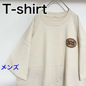 YAX30 [US 수입] 반팔 티셔츠 [남성용 2XL 상당] 베이지