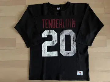 [ 상태 좋음 ] TENDERLOIN 풋볼 T셔츠