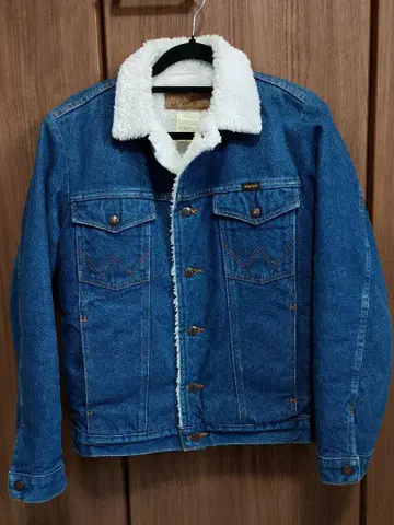 Wrangler US 기획 데님 보아 자켓 S 사이즈