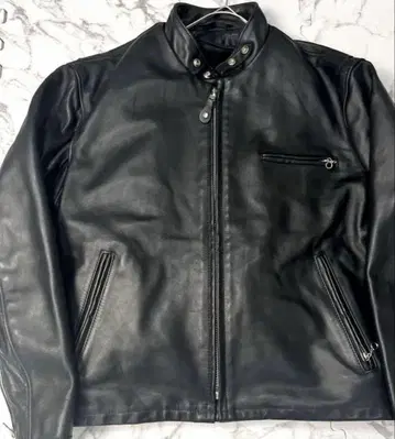 schott 641 싱글 라이더 46 사이즈 블랙
