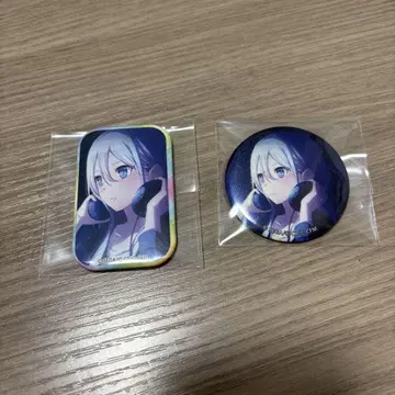 요이사키 카나데 캔뱃지 2세트