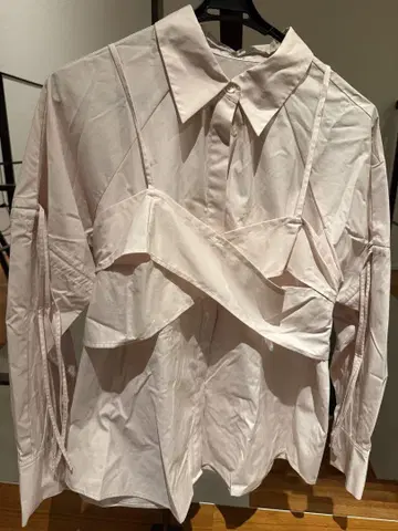 FRAY ID 뷔스티에 셔츠 (핑크)