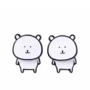 나가노 마켓 흔들흔들 귀걸이 (곰)
