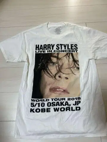 해리 스타일스 KOBE WORLD 2018 라이브 티셔츠