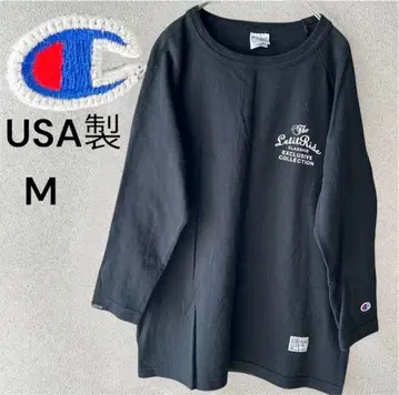 Champion T1011 챔피온 M 긴팔 블랙 USA