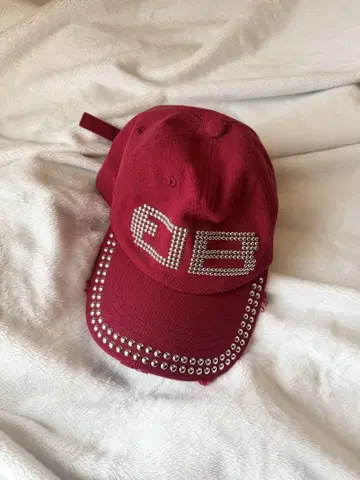 beeden 캡 빨간색 BEEDEN BD STUDS DAMAGE CAP