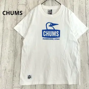 참스 CHUMS 부비 페이스 티셔츠 [ M ] 티셔츠 화이트 남성용