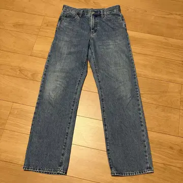 유니클로 JW ANDERSON 스트레이트 청바지 BLUE WOMEN 25