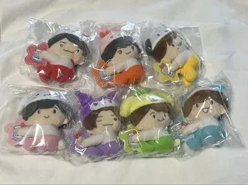 나니와단시 산리오 콜라보 봉제 인형 클립 클리어 파일