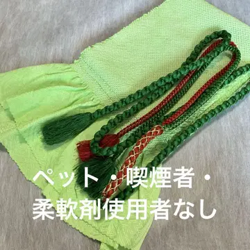 후리소데용 오비 장식 천 허리띠