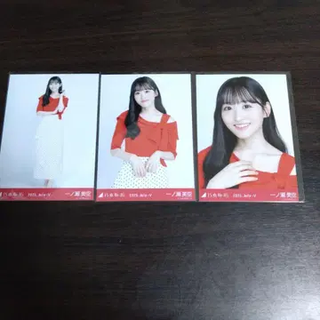 노기자카46 브로마이드 이치노세 미쿠 컴프 한여름 전국 투어 오사카 도트