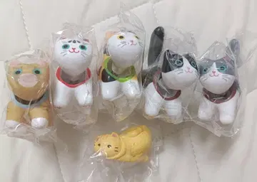 [ 6점 세트 ] 네코베코 마스코트 피규어