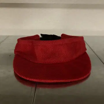 PHINGERIN 빨간색 폴리에스테르 선바이저 F 사이즈