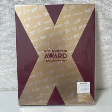 WEST. DOME TOUR AWARD 초회 생산 한정판 Blu-ray
