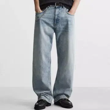 ZARA BAGGY FIT LIMITED EDITION 데님 팬츠