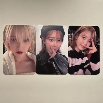 IU 6th Mini Album The Winning 트레이딩 카드 3장