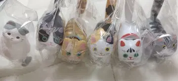 [ 6개 세트 ] 고양이베코 마스코트 피규어