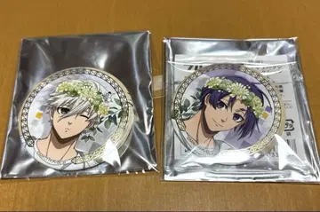 블루 록 flower crown 캔뱃지 나기 세이시로 미카게 레오
