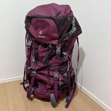 deuter 에어컨택트 50+10 SL 대용량 자크 도이터