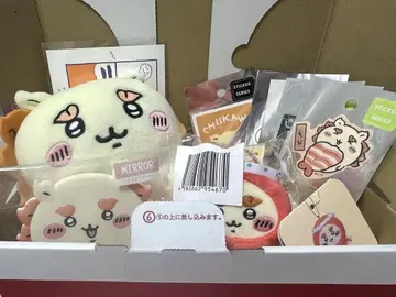 치이카와 (먼작귀) 문어 오징어 복권 시사 씰 피규어 봉제 인형