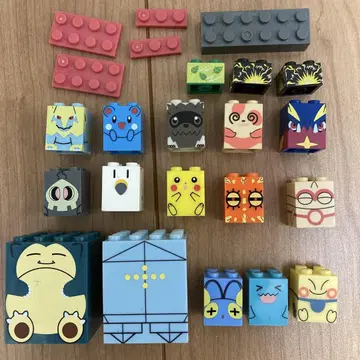 메가블록 포켓몬 캐릭터 블록 기술 블록 Megabloks