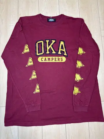 펑크 드렁커스 x OKA CAMPERS 롱T