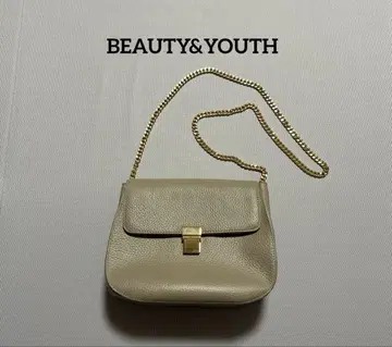 [ 새상품급! ] BEAUTY&YOUTH 체인 숄더백
