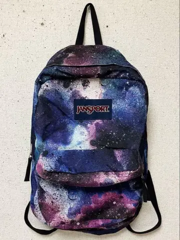 jansport 우주 패턴 백팩