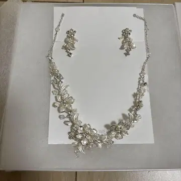 ANNAN WEDDING 목걸이&귀찌 세트