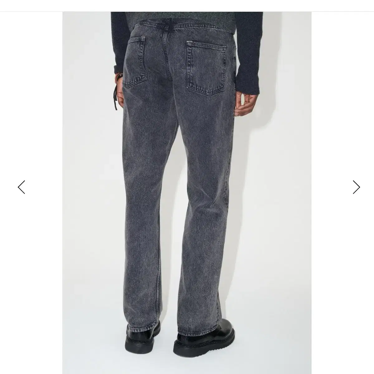 아워레가시 / 포멀컷 오버다이드 블랙 체인 트윌 / 28