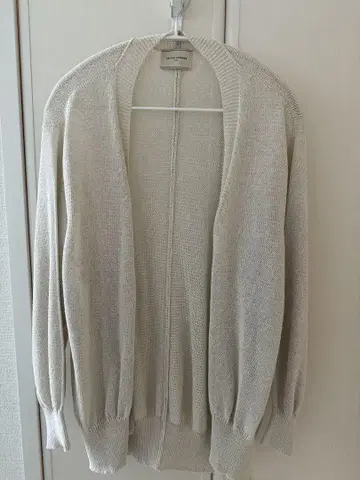 UNITED ARROWS 페이퍼 가운 가디건 [내추럴]