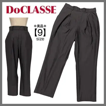 새상품급 두클라쎄 DoCLASSE 원더 쉐이프 테이퍼드 팬츠 고급