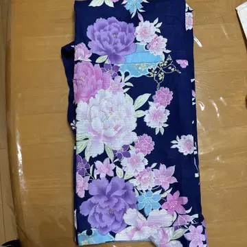 기모노 야마토 유카타 단품 네이비 컬러