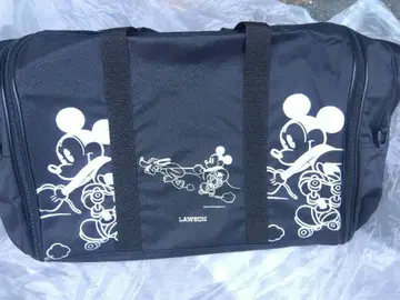 희귀 Disney x LAWSON 디즈니 로손 보스턴 백 여행 가방
