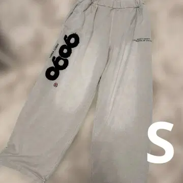 9090 OG 로고 빈티지 스웨트 팬츠 gray S