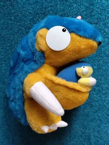 아르마딜로 모자 봉제 인형