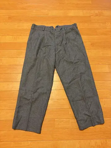 40s 바늘 자국 신치 벨트 슬랙스