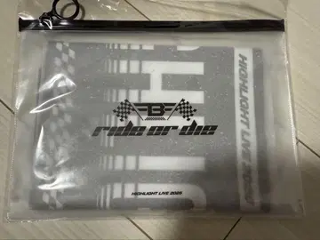 [익명 배송] HIGHLIGHT ride or die 슬로건