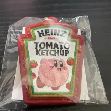 당선품 별의 커비 하인즈 한정 토마토 케첩 키스톤형 키링